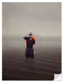 Wandsticker Wo bist du ohne mich hingegangen?