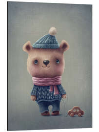 Cuadro de aluminio Cute bear