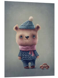 Foam board print Cute bear