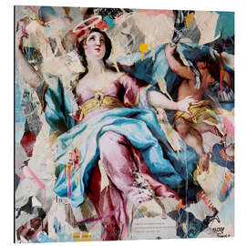 Magnettafel Pop Art - Über uns nur Himmel