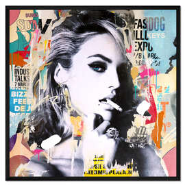 Gerahmter Kunstdruck Immer auf der Suche