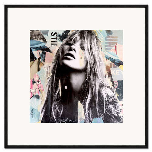 Framed art print Kate Moss III