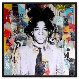 Gerahmter Kunstdruck Jean Michel Basquiat