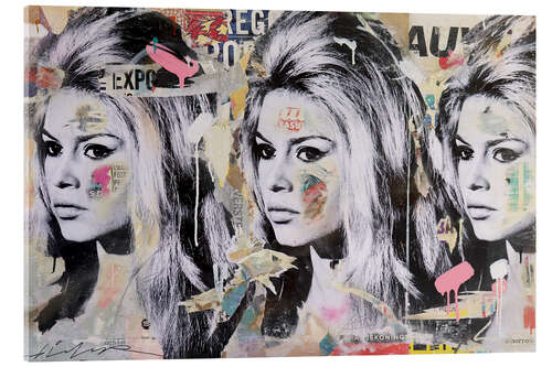 Acrylglas print Brigitte Bardot - All We Have