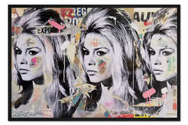 Gerahmter Kunstdruck Brigitte Bardot - Alles Was Wir Haben