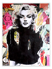 Wall print  Marilyn I - Michiel Folkers