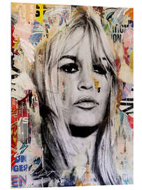 Obraz na PCV Brigitte Bardot Portrait II