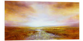 Foam board print Wide land II