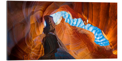 Gallery print Skies over Upper Antelope Canyon