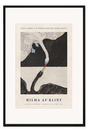 Gerahmter Kunstdruck Life's a Farce if a Person does not Serve Truth