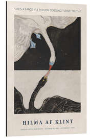 Magnettafel Life's a Farce if a Person does not Serve Truth