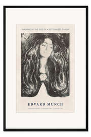 Gerahmter Kunstdruck Walking by the Side of a Bottomless Chasm