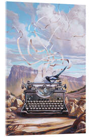 Obraz na szkle akrylowym Old Typewriter - Georg Huber