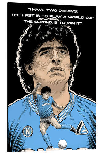 Galleritryk Diego Armando Maradona