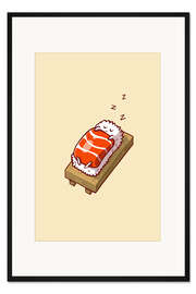 Gerahmter Kunstdruck Nigiri Sake