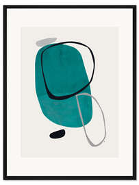 Gerahmter Kunstdruck Aura