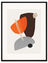 Gerahmter Kunstdruck Eria