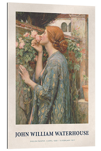 Quadro em plexi-alumínio The Soul of the Rose, 1903