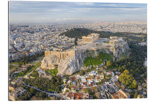 Gallery Print Die Akropolis von Athen von einer Drohne