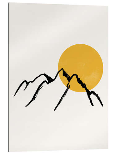 Galleriprint Sunrise in the mountains III