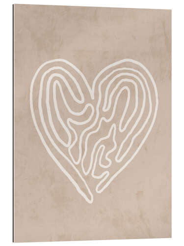 Gallery print Heart lines