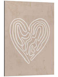 Magnettafel Herzlinien