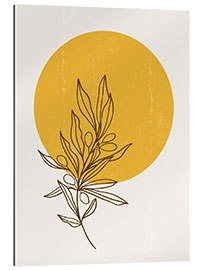 Gallery print Sunset with olive branch