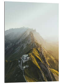 Gallery print Sunset in the Alpstein Mountains