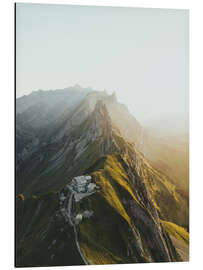 Magnettafel Sonnenuntergang im Alpsteingebirge