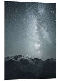 Gallery print Milky Way in the Swiss Alps