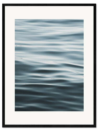 Framed art print Water textures