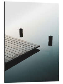 Gallery print Quiet jetty on the lake