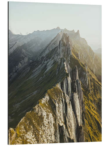 Obraz na aluminium Mount Schäfler in the Swiss Alps