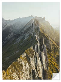 Wall sticker Mount Schäfler in the Swiss Alps