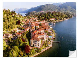 Självhäftande poster Bellagio at Lake Como, Italy