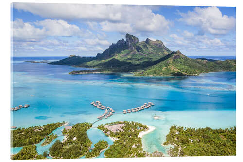 Acrylic print Bora Bora Island II