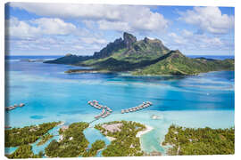 Lienzo Isla Bora Bora II