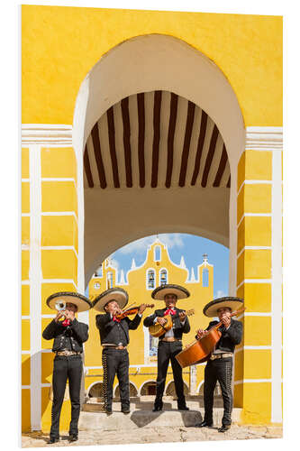 Tableau en PVC Les quatre mariachis