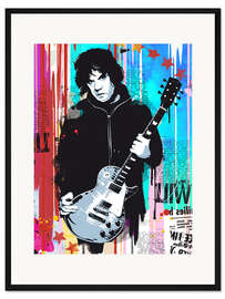 Gerahmter Kunstdruck Gary Moore