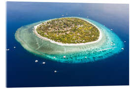 Acrylic print Tropical island, Philippines