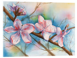 Acrylglas print Plum blossom