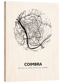 Puutaulu City map of Coimbra