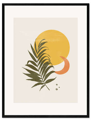 Ingelijste kunstdruk Sun herbs