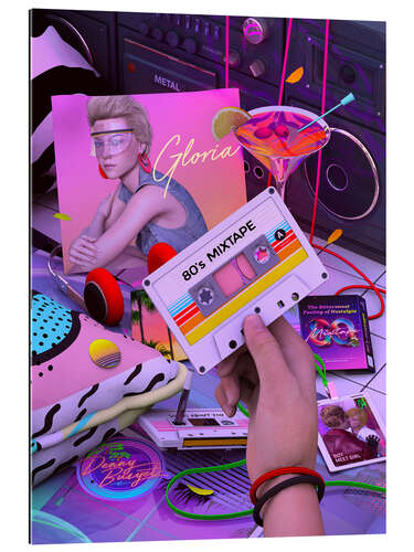 Galleriprint 80s Mixtape