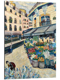 Alubild Frische Blumen