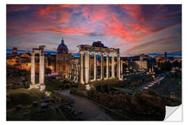 Naklejka na ścianę Roman Forum