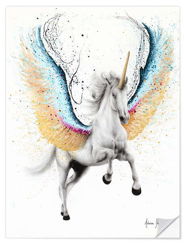 Sisustustarra Whimsical Unicorn