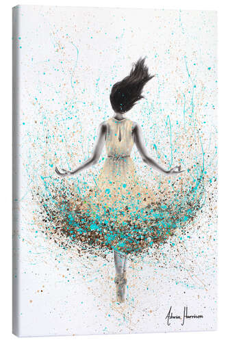 Canvas print Wheat River Ballerina