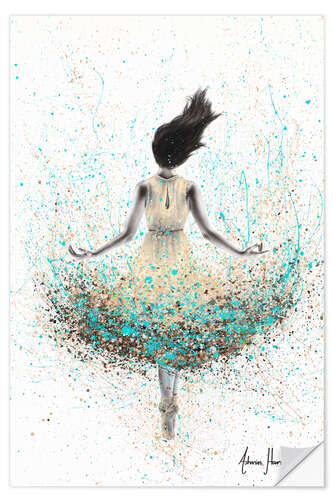 Sticker mural Wheat River Ballerina