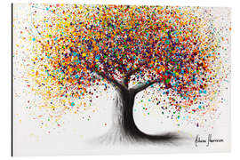 Magnettafel Baum mit Regenbogenseele - Ashvin Harrison